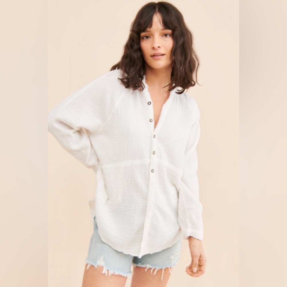 Free People Summer Daydream Buttondown